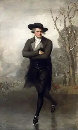 Le Patineur (1782), Washington, National Gallery of Art.