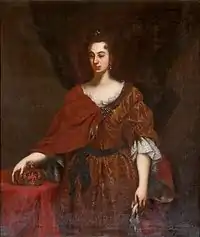 Description de l'image Gabbiani, Giovanni Gaetano (attr.) - Official portrait of Anna Maria Franziska von Sachsen-Lauenburg as Grand Duchess of Tuscany.jpg.