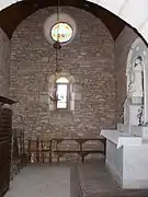 La chapelle nord.
