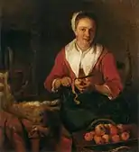 La Peleuse de pomme, 1655-1657Musée du Louvre