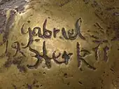 signature de Gabriël Sterk