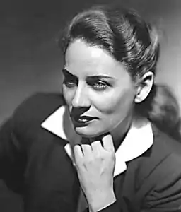 Portrait de Gabrielle Roy en 1945