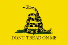  Gadsden flag, symbole des libertariens