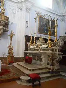 Autel du Santuario della Santissima Annunziata de Gaète.