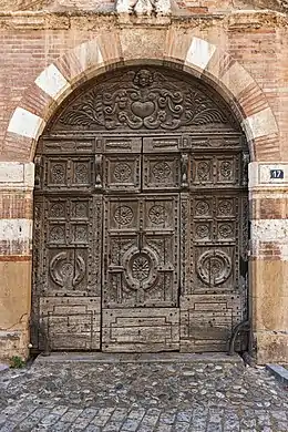 Porte de la Maison Yversen XVIe siècle