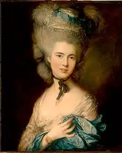 La Femme en bleu, 1775-1785Musée de l'Ermitage