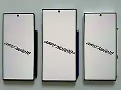 Samsung Galaxy Note 10, une phablette Android moderne.