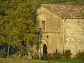 Façade de la paroisse S. Maria in Pantano.