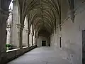 Galerie du vieux cloître du monastère San Rosendo.