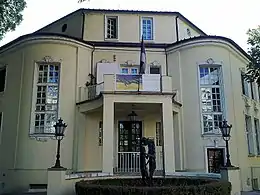 Le bâtiment de la Galerie des beaux-arts - Donation et collection de Rajko Mamuzić