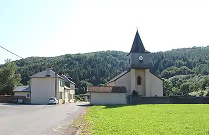 Vue du bourg.