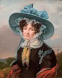 Portrait de Marie Jeanne de Beylie, 1827