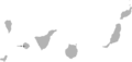 Aire de répartition de Gallotia bravoana