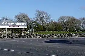 Entrée de l'aéroport