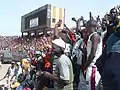 Match entre la Gambie et la Guinée à l'Independence Stadium