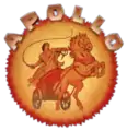 Logo de Games by Apollo de 1981 jusqu'en 1982.