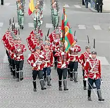 Garde nationale bulgare (Национална гвардейска част на България), en Attila et Kalpak, 2007