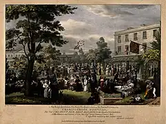 Vente de charité pour l'hôpital de Charing Cross, 1830
