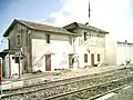 L'ancienne gare de Nurieux-Volognat