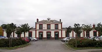 L'ancienne gare de Ploërmel en 2009.