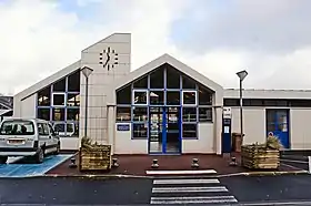 La gare de Villedieu-les-Poêles.