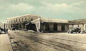 Gare de Trois-Rivières, vers 1924.