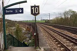 Viaduc et passage sous voies.