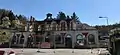 Gare de Figeac, photographiée en mars 2019 après son incendie.