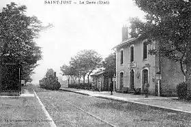 Image illustrative de l’article Gare de Saint-Just-Luzac