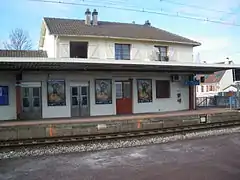 La gare de Breuillet - Village.
