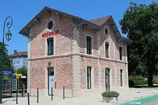 Gare de Mézériat.