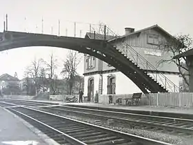 L'ancienne gare de Sarraltroff