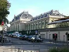 La Gare vue depuis la rue Vauban