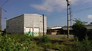 Hangar et halles rue de Hochfelden.