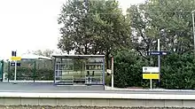 La gare d'Étriché - Châteauneuf.