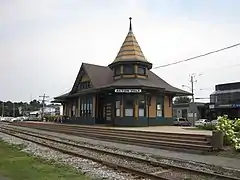 Gare du Grand Tronc à Acton Vale