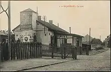 Gare d'Escaudain début du XXe siècle