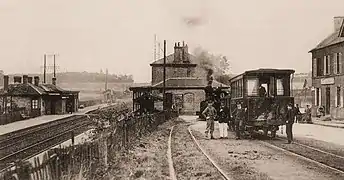 En gare d'Étainhus