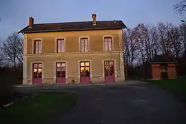 L'ancienne gare d'Ingrandes - Mérigny en 2013.