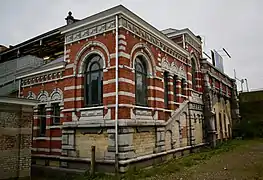 Deuxième bâtiment de la Gare d'Etterbeek.