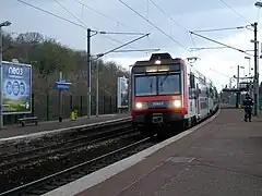 Une Z 20500 entre en gare à destinationde Paris-Nord.