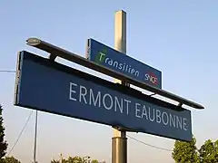 Signalétique à Ermont - Eaubonne.