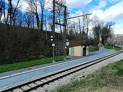 Vue de l'ensemble de la gare.