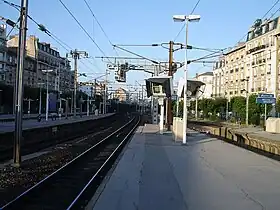 Voie paire groupe II,vers Paris-Saint-Lazare.