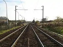 Vue générale de la gare.