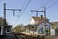 La gare de Bièvres.