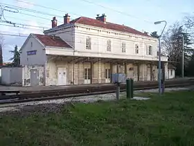 Ancienne gare de Bourg-Saint-Andéol.