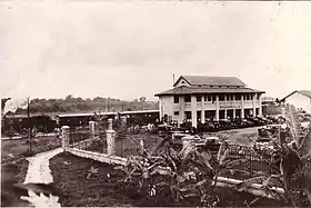 Gare de Brazzaville en 1941.