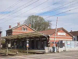 Intérieur de la gare.