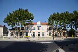 Vue de la gare SNCF